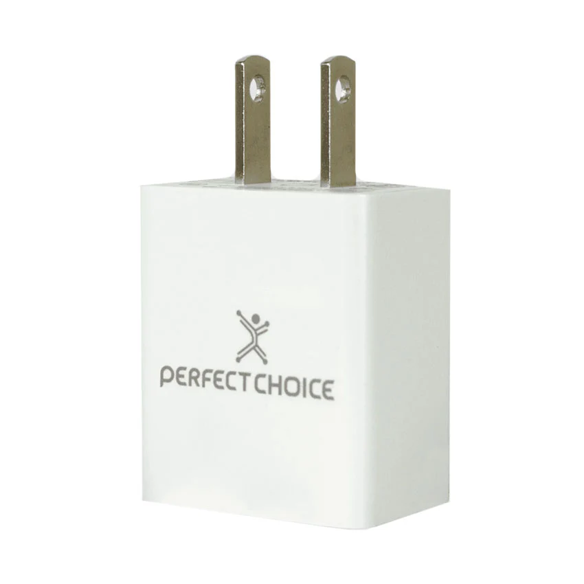 PERFECT CHOICE ADAPTADOR AC CON 2 USB